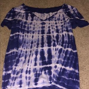 merona tie dyed shirt